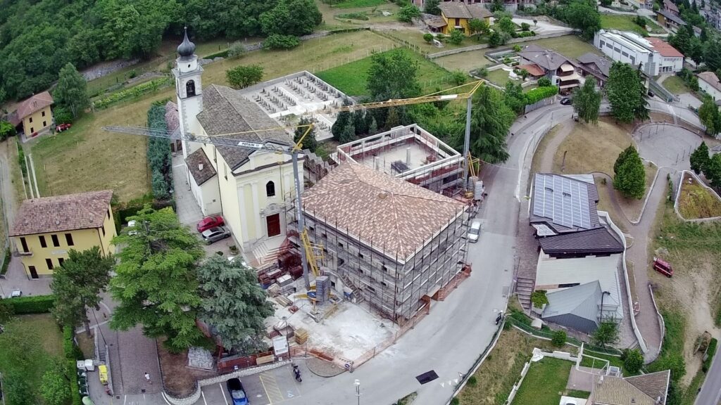 Ristrutturazione solai collaboranti e tetto in legno
